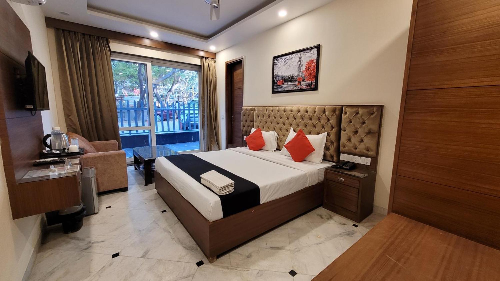 Hotel Jmd Residency Nueva Delhi Exterior foto