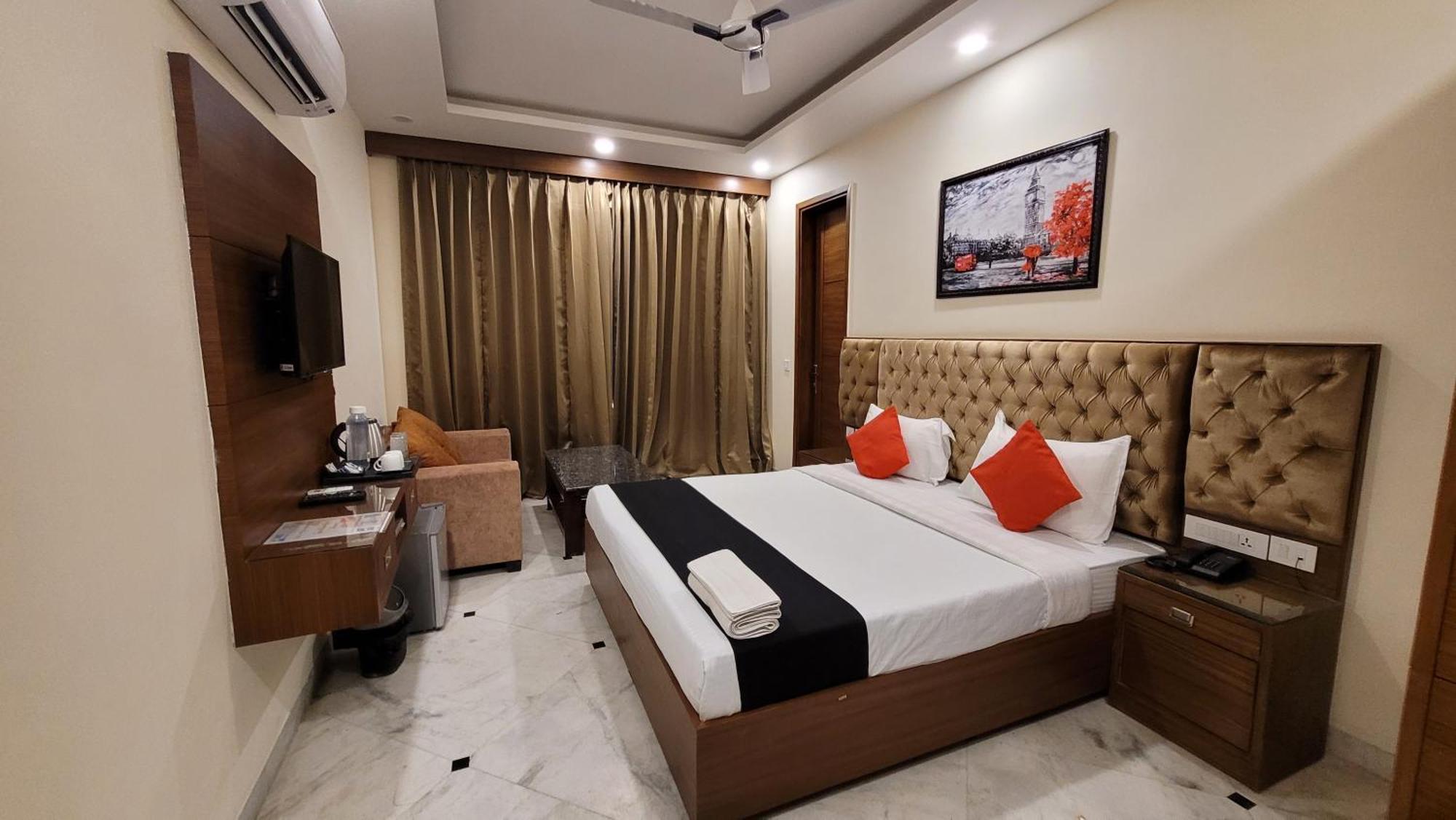 Hotel Jmd Residency Nueva Delhi Exterior foto